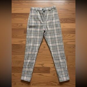 Plaid Dress Pants